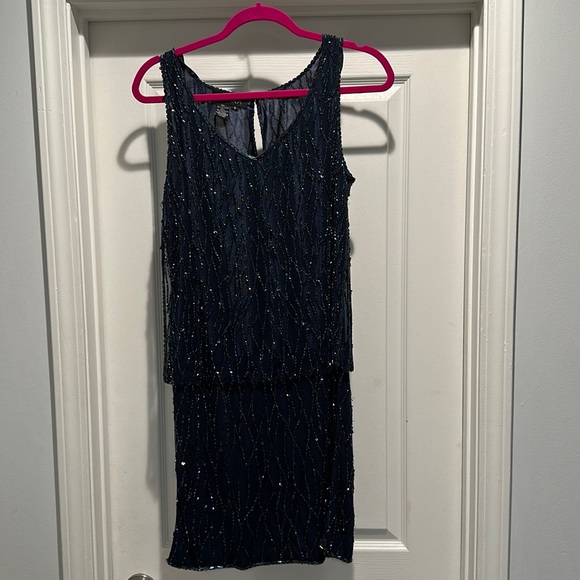 COPY - JKARA Sleeveless Embellished Cocktail Dress Size 6✨ - Picture 3 of 12